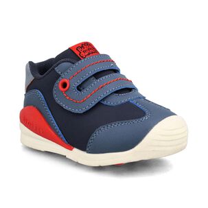Zapatilla Ni&ntilde;o Bubblegummers Bio Fit Azul-rojo
