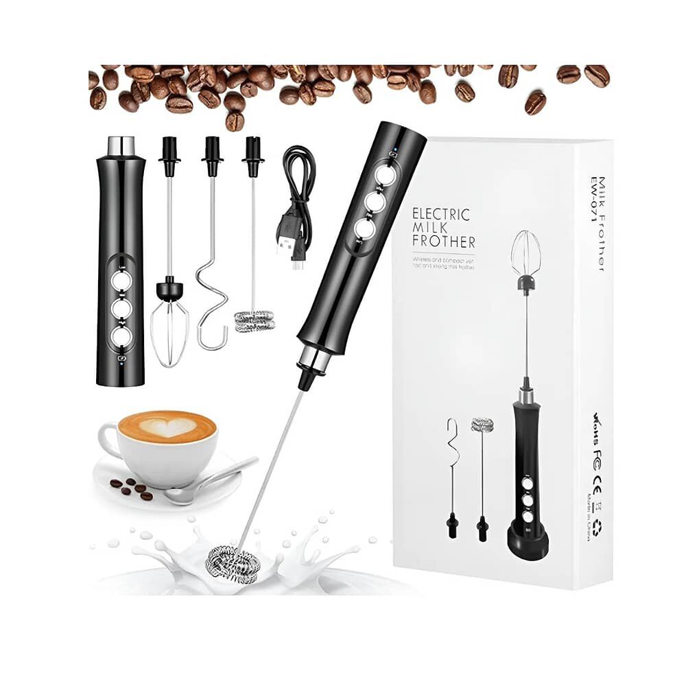 Batidor El&eacute;ctrico De Leche Espumadores 6pcs image number 0.0