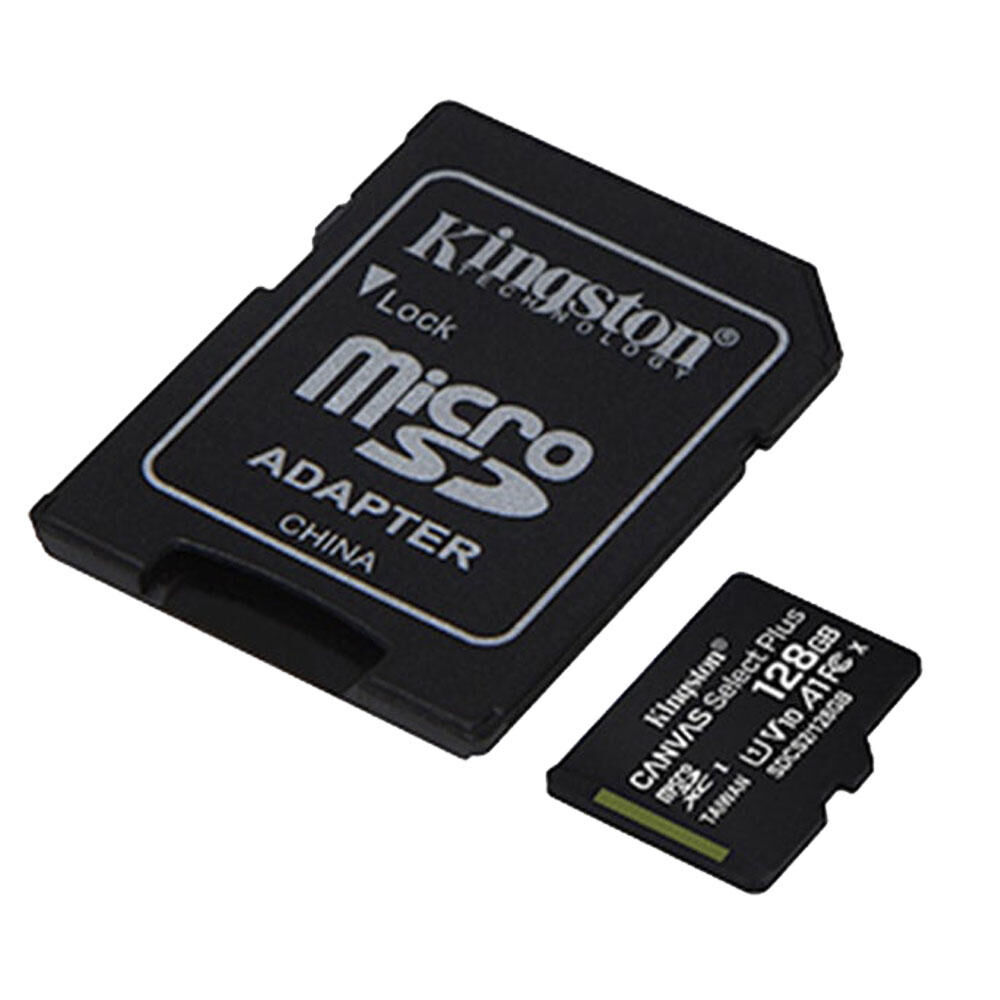 Memoria Tarjeta Micro Sd Xc Kingston 128gb Adaptador image number 0.0