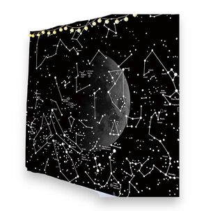 Tapiz Constelaci&oacute;n Astros Lunares Decoraci&oacute;n 60x60