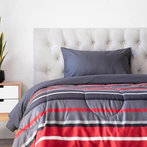 Set Plumón + Juego De Sábanas Casaideal Genova / 1.5 Plazas