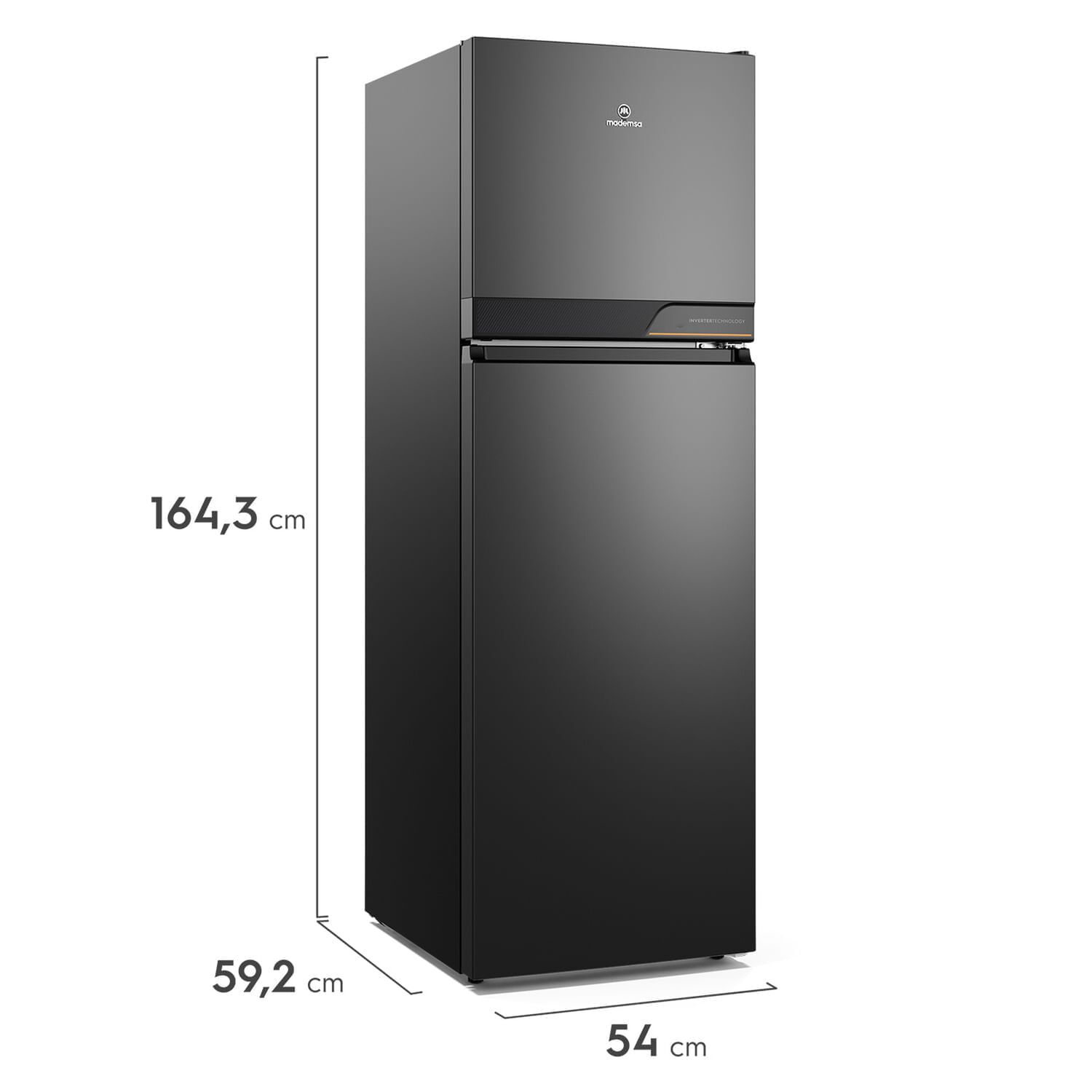 Refrigerador 242l No Frost Top Freezer Inverter Altus 1250in image number 2.0