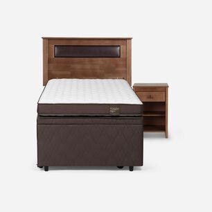 Bed Boxet Rosen Ergo T / 1.5 Plazas + Set de Maderas Ferrara