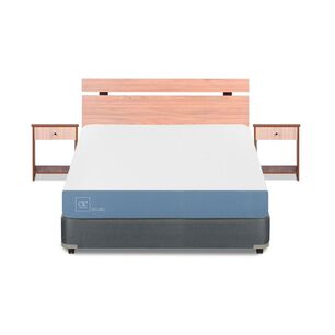 Cama Americana Cic Excellence / 2 Plazas / Base Normal + Set De Maderas