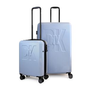 Pack 2 Maletas Donna Karan Luxe S 10kg + L 23kg Celeste Dkny