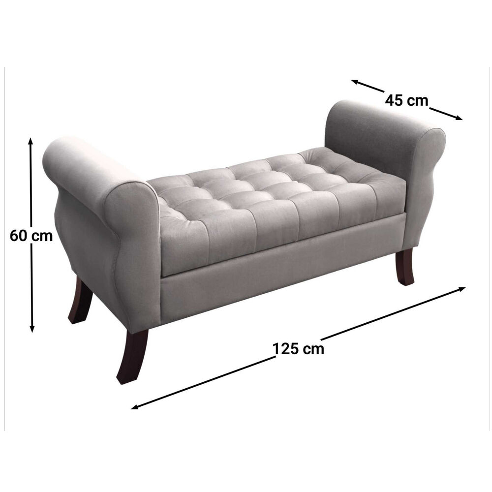 Banqueta Baul Diva Color Crudo image number 3.0