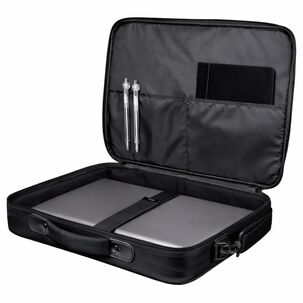 Bolso Notebook Trust Atlanta 16" Con Correa Reinforced Black