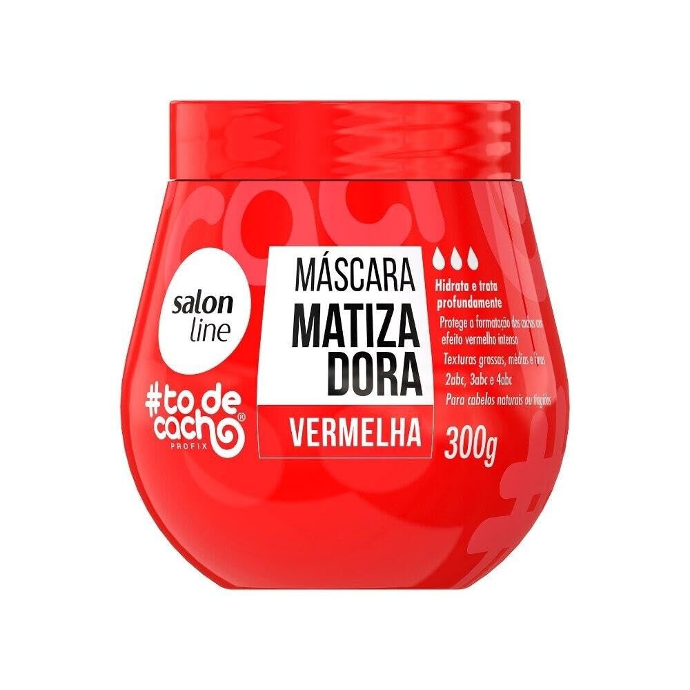 Mascara Matizadora To De Cacho Rojo 300gr Salon Line image number 0.0