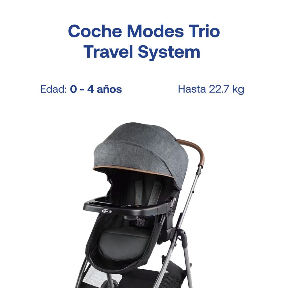 Coche Travel Sytem Modes Trio Hemlock Graco image number 1.0