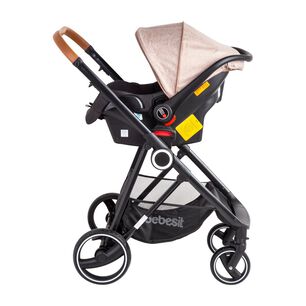 Coche Cuna Travel System Bebesit Cosmos Beige