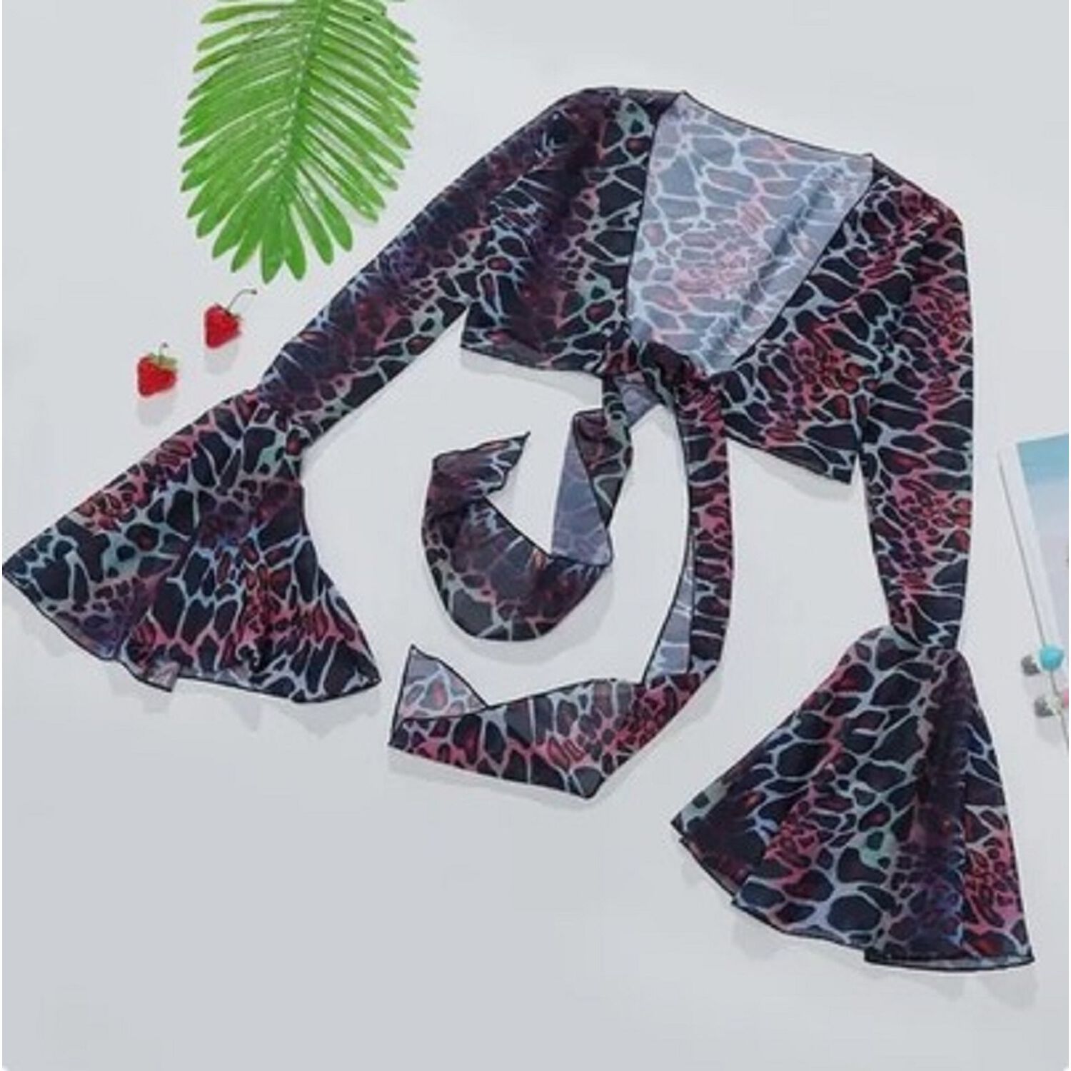 Traje Ba&ntilde;o Bikini Corte Alto Leopardo 3 Pzas Brasile&ntilde;o image number 3.0