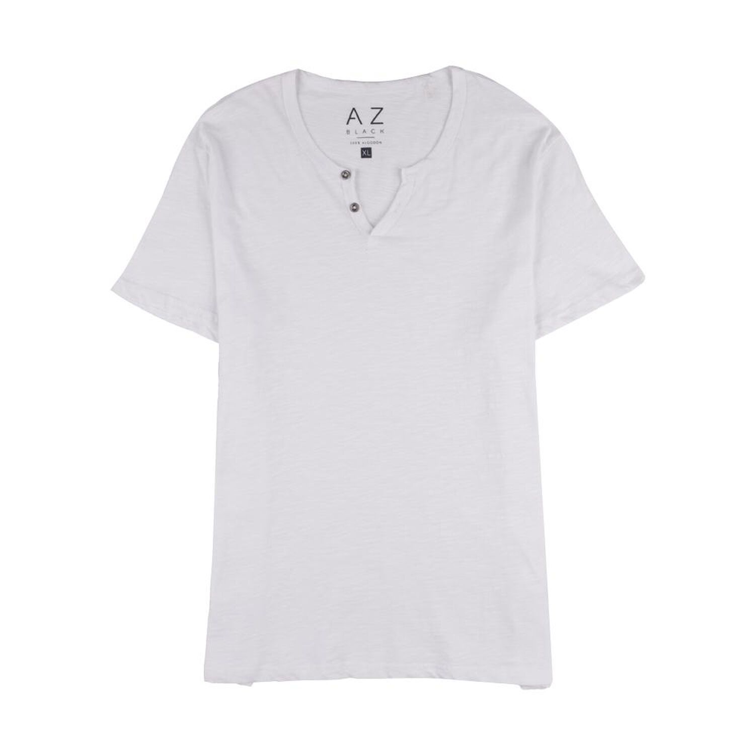 Polera Manga Corta Slim Cuello Redondo Hombre Az Black image number 0.0