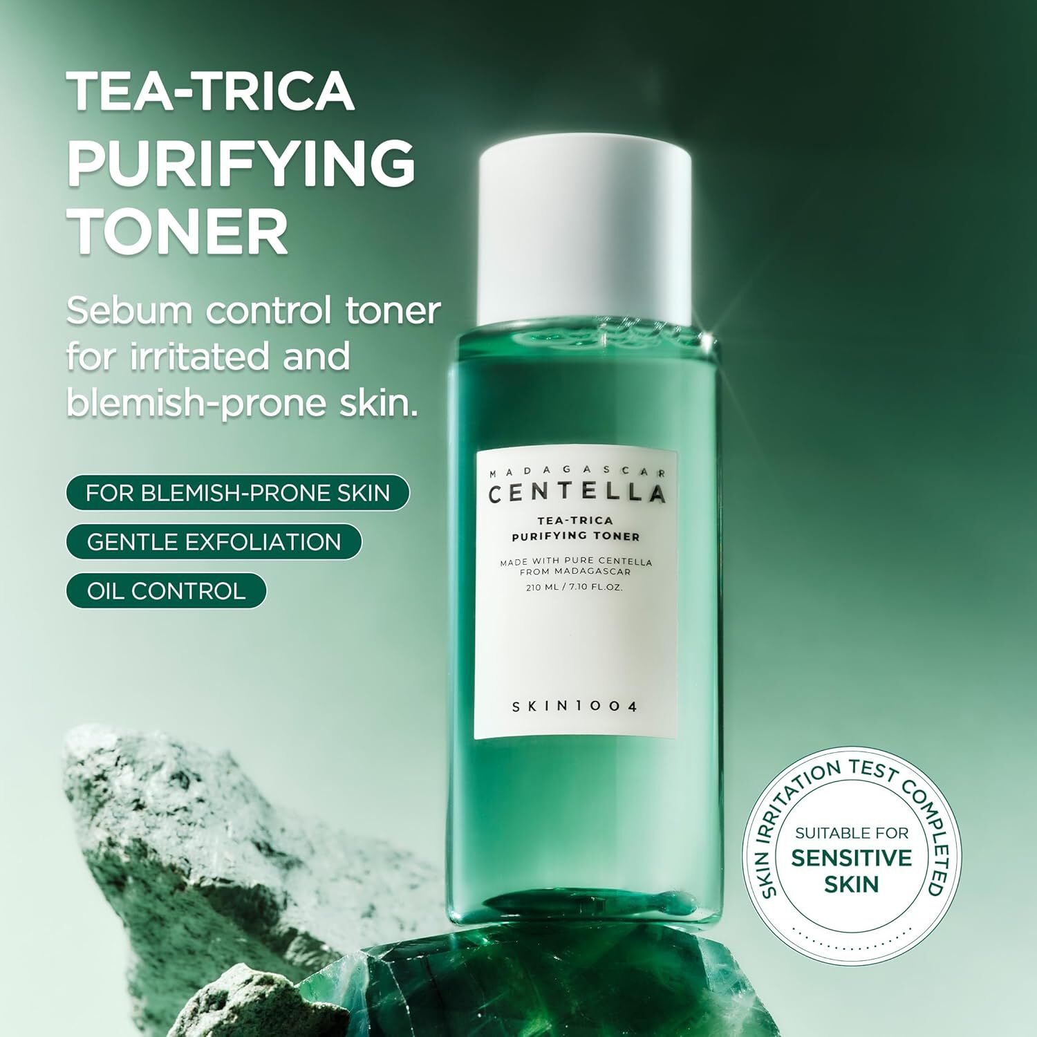 Madagascar Centella Tea-trica Purifying Toner (skin1004) - 210ml T&oacute;nico Anti Acn&eacute; &Aacute;rbol De T&eacute; + Centella Asi&aacute;tica image number 7.0