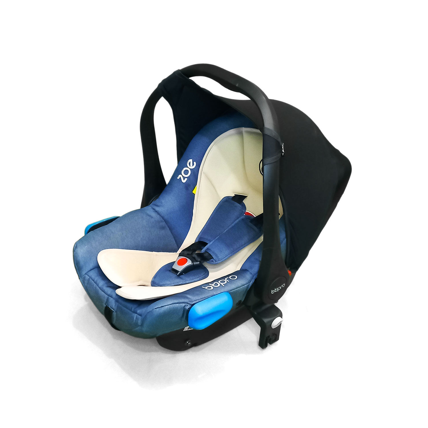 Silla De Auto Zoe Azul/beige + Base Isofix image number 1.0