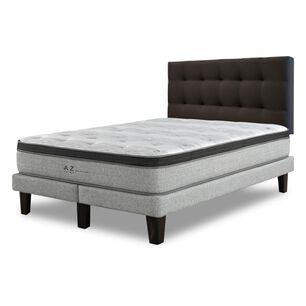 Cama Europea Az Home Boston / 2 Plazas / Base Dividida + Respaldo