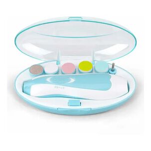 Pulidor Y Lima U&ntilde;as Para Bebes Electrico A Pilas Azul Infantil