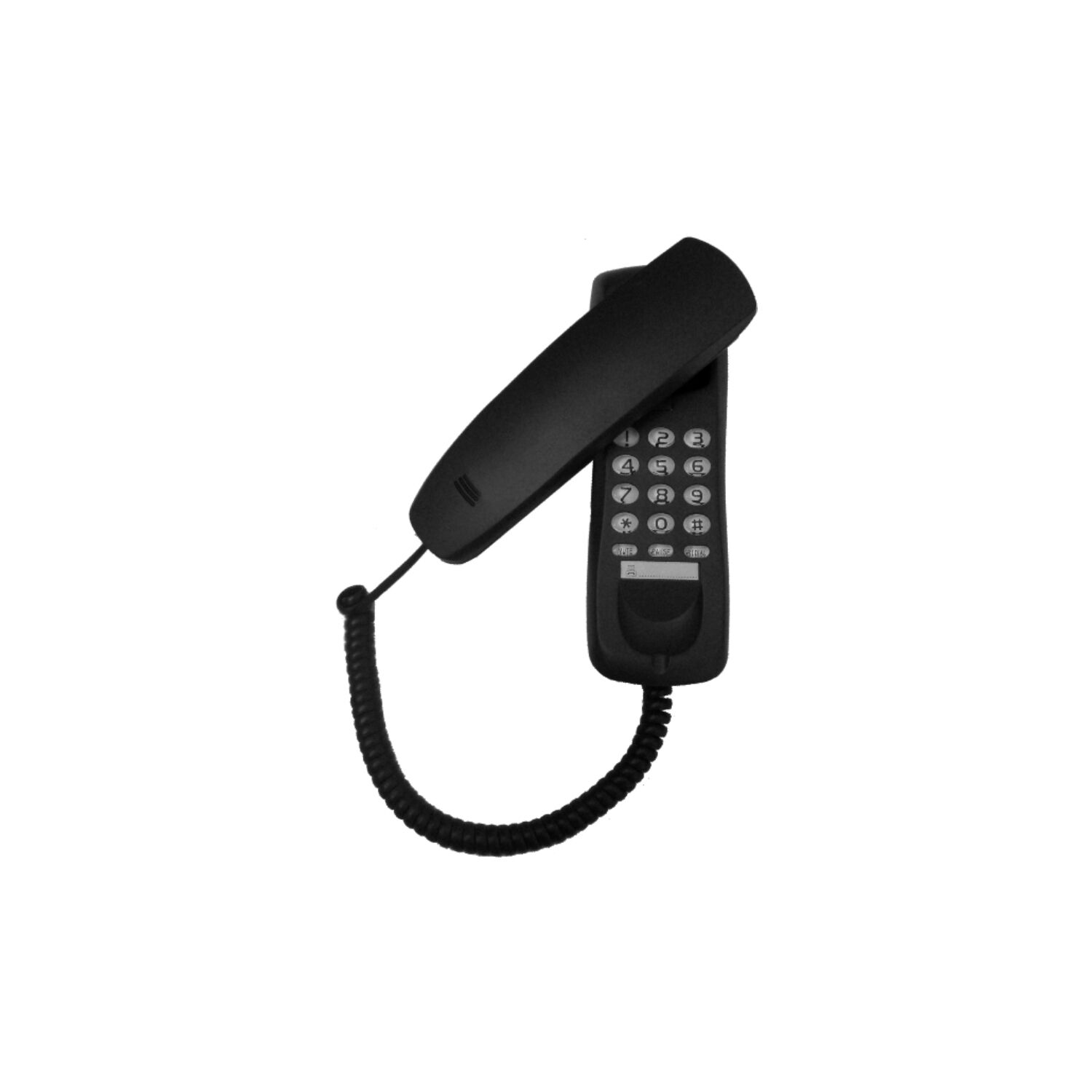 Tel&eacute;fono Fijo Para Sobremesa O Pared Negro - Ps image number 0.0