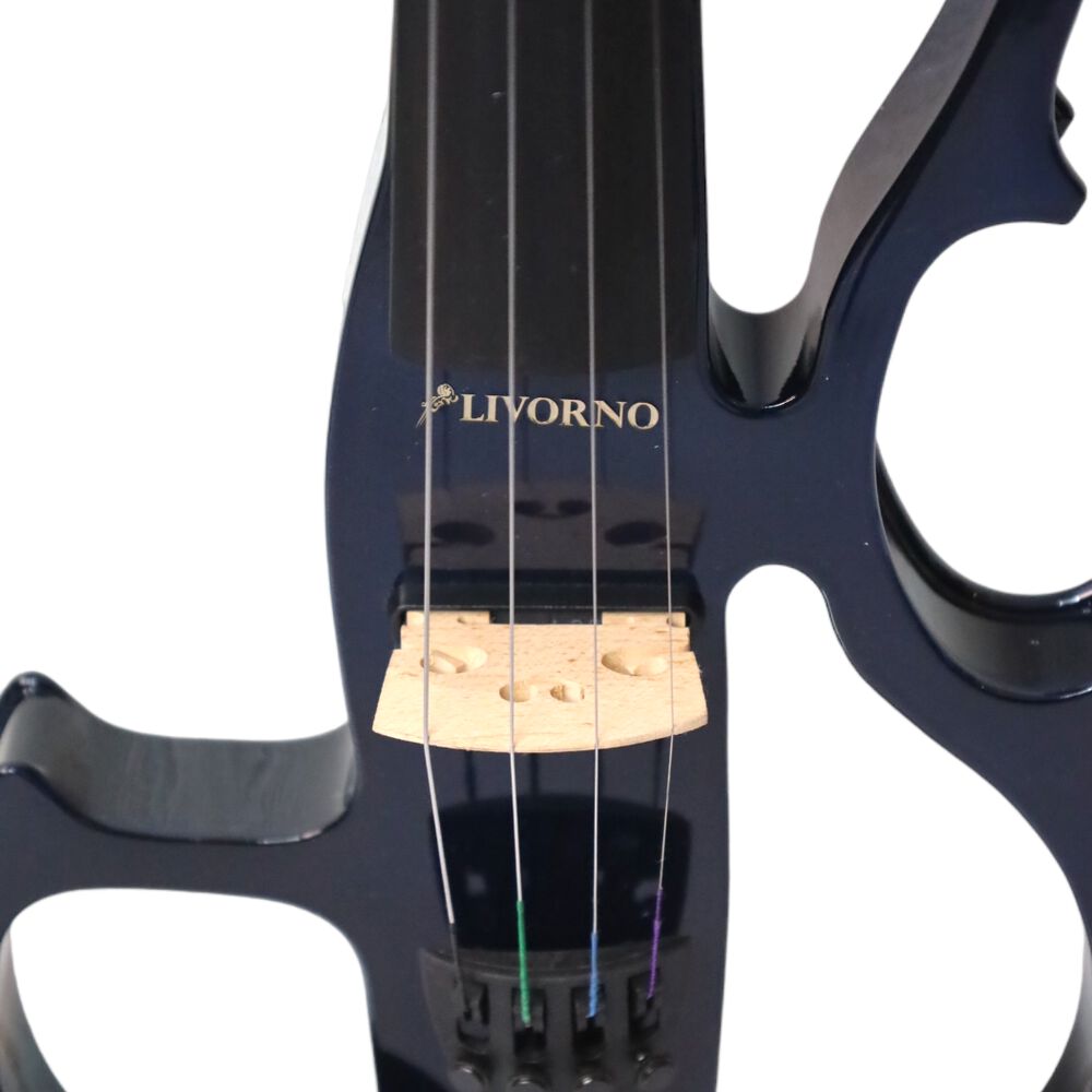 Violín Eléctrico Livorno 4/4 Azul Liv-e-41bl image number 2.0