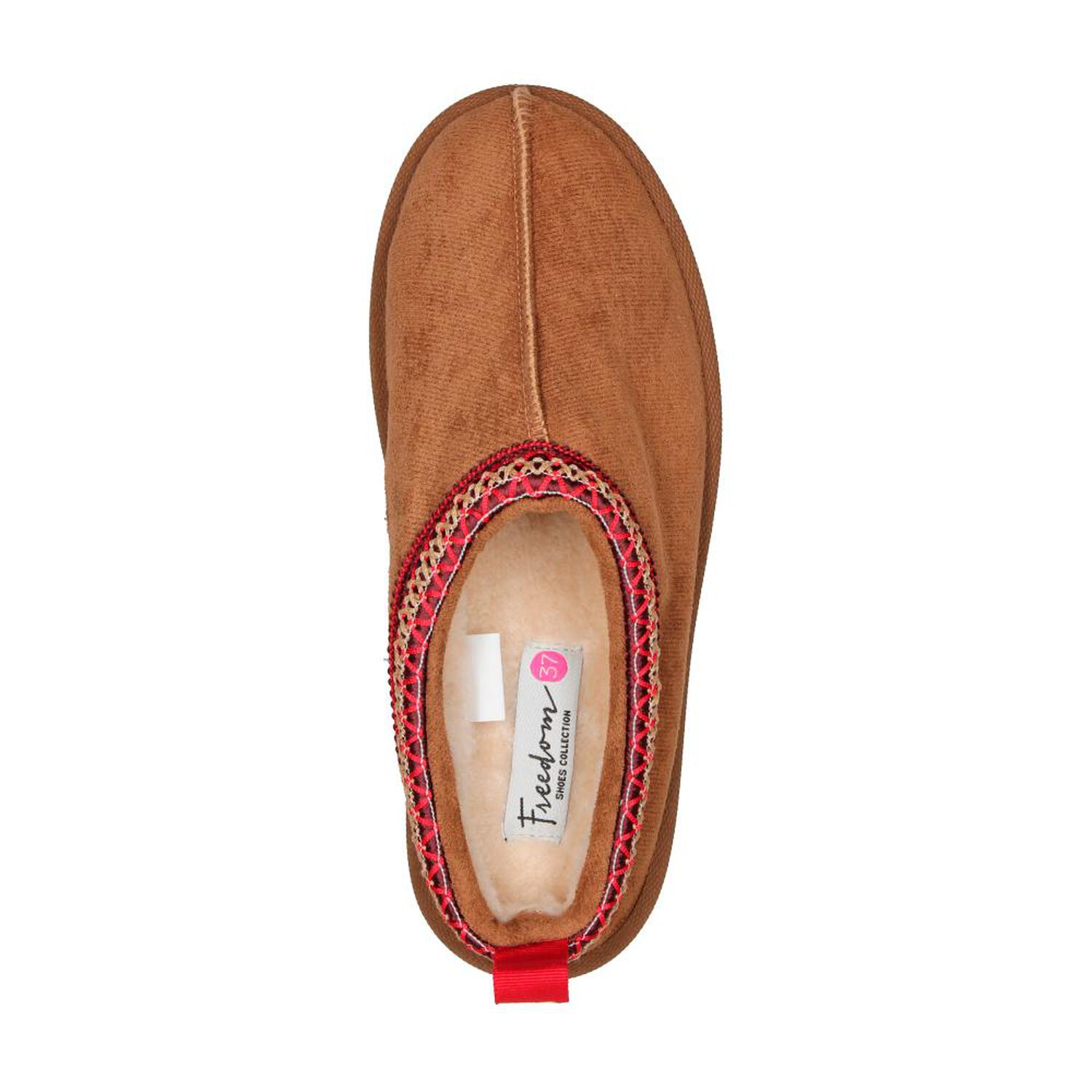Pantuflas Mujer Freedom Camel image number 4.0