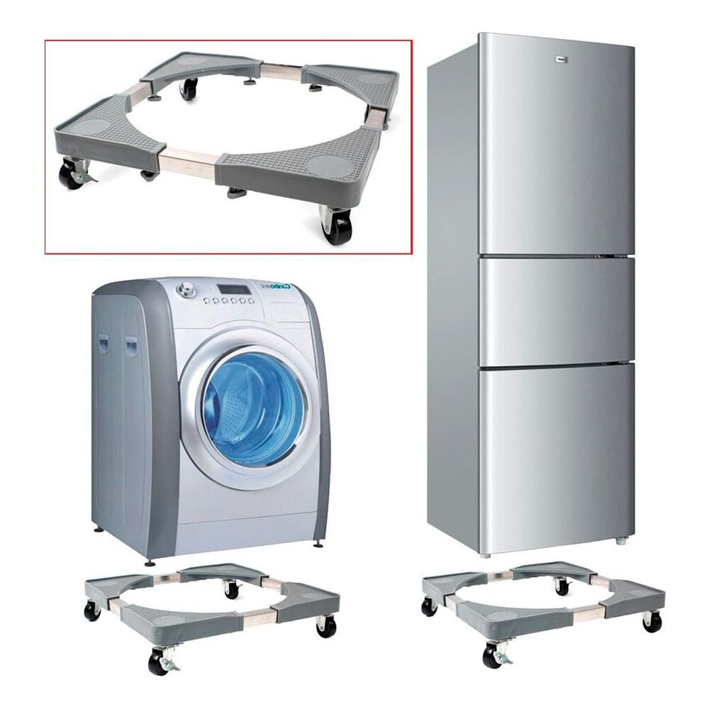 Base Ajustable Multiuso Ruedas Para Refrigerador Y Lavadora image number 4.0
