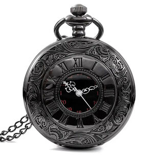 Reloj De Bolsillo Con Dise&ntilde;o De N&uacute;meros Romanos