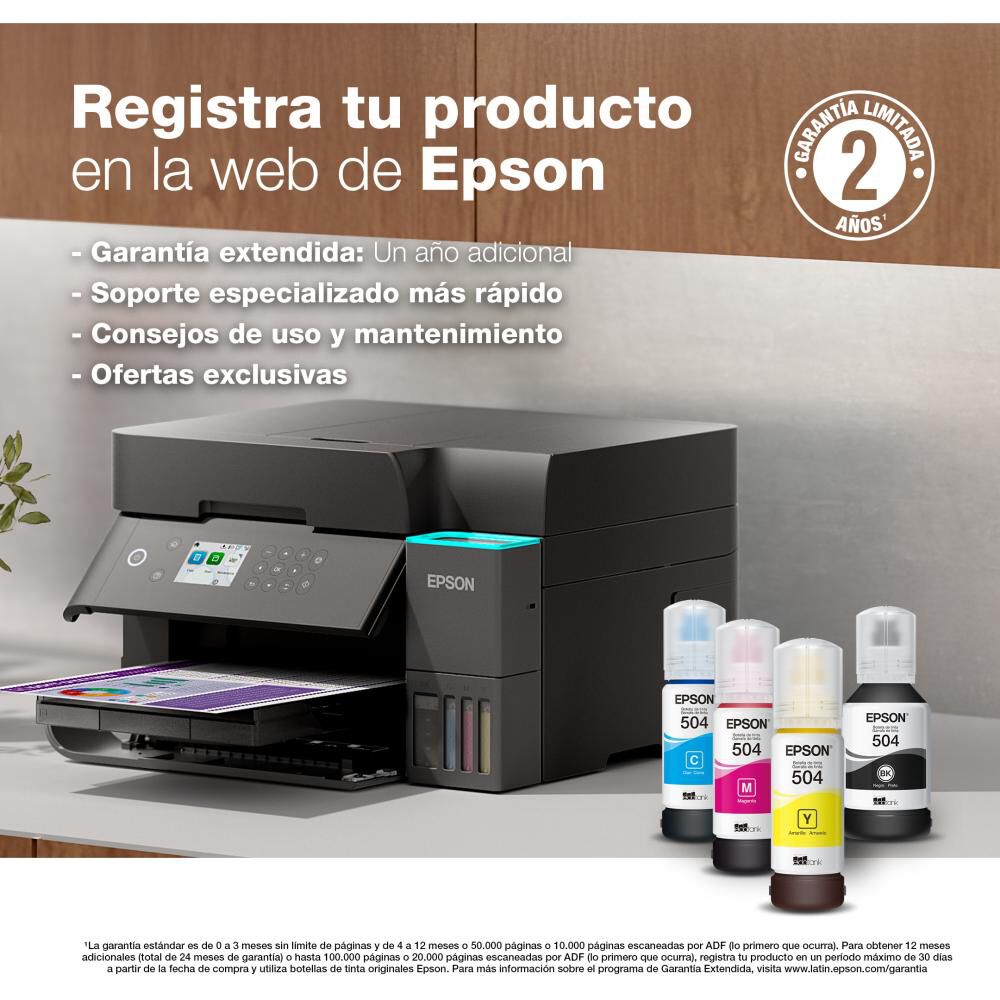 Impresora Multifuncional Epson L6370 - C11cl43303 image number 5.0