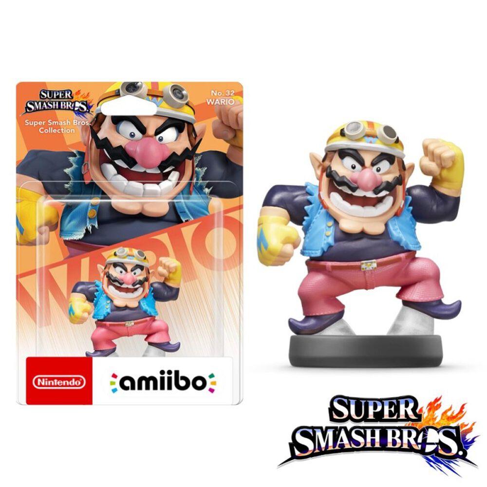 Amiibo Wario Super Smash Bros Nintendo image number 0.0