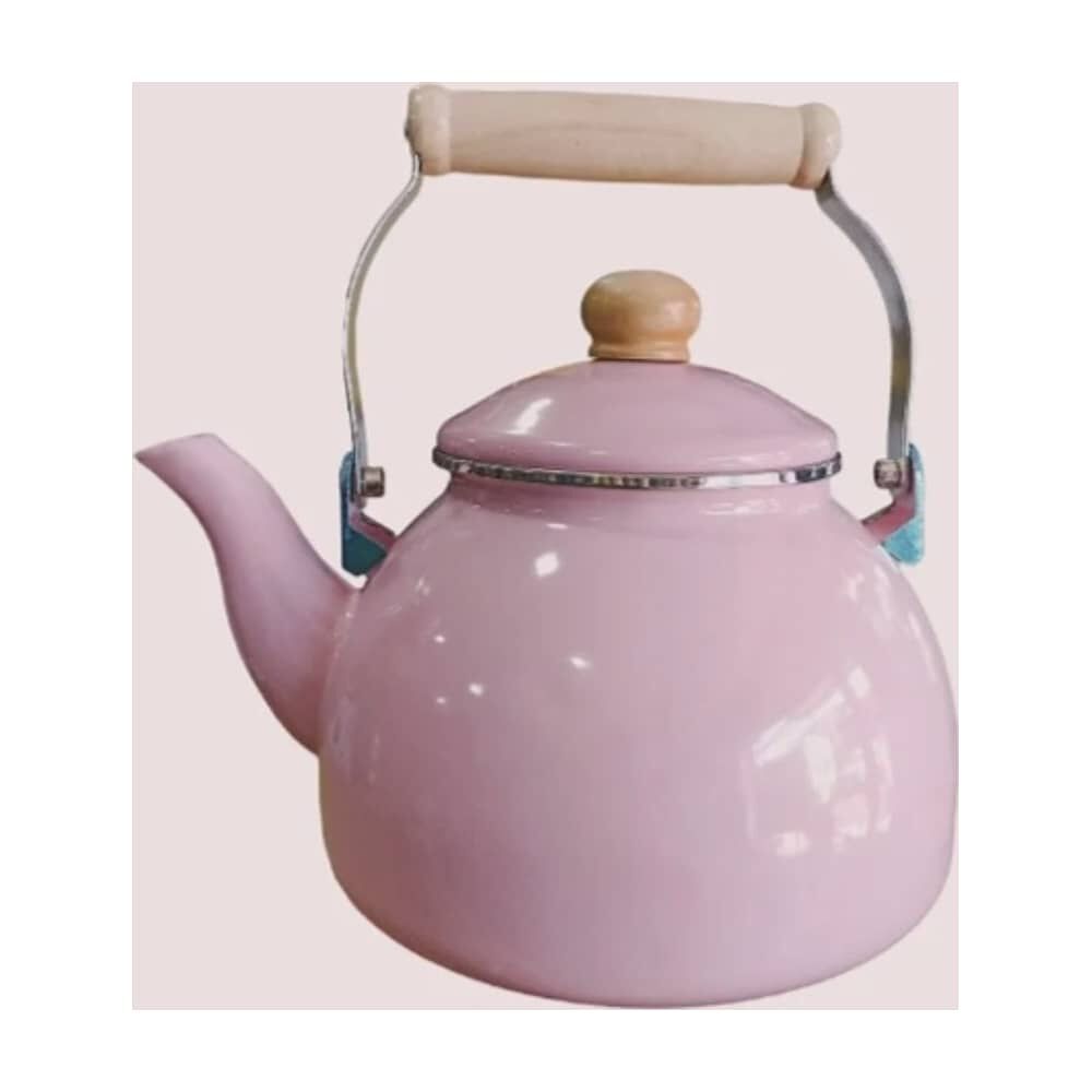 Tetera Enlozada 2.5 Lts Rosado image number 0.0