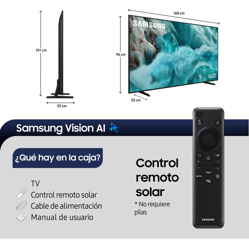 Qled 75" Samsung QN75Q7FAAGXZS / Ultra HD 4K / Smart TV image number 2.0