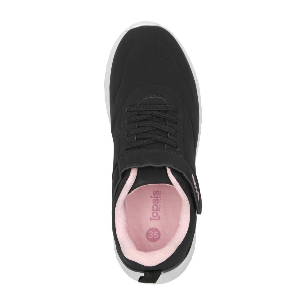 Zapatilla Infantil Niña Topsis Black image number 4.0