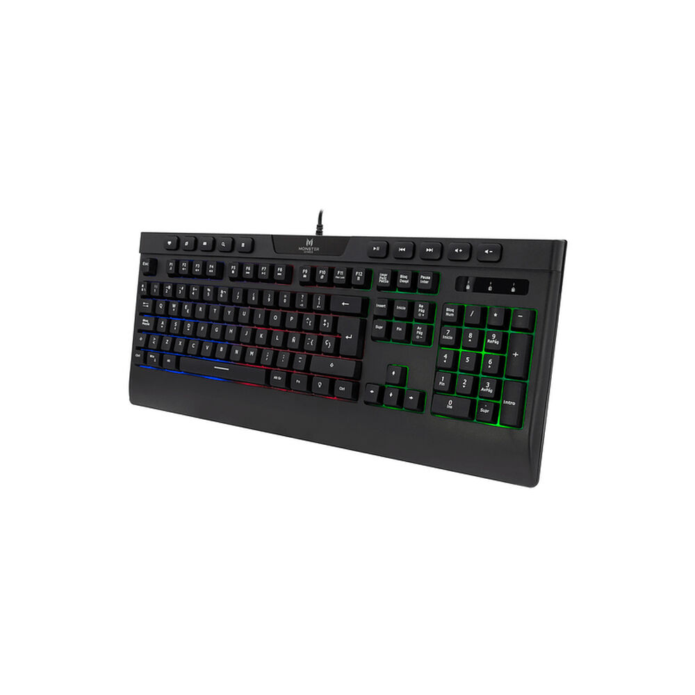 Teclado Gamer Membrana Monster Inception Rgb Anti-ghosting image number 5.0