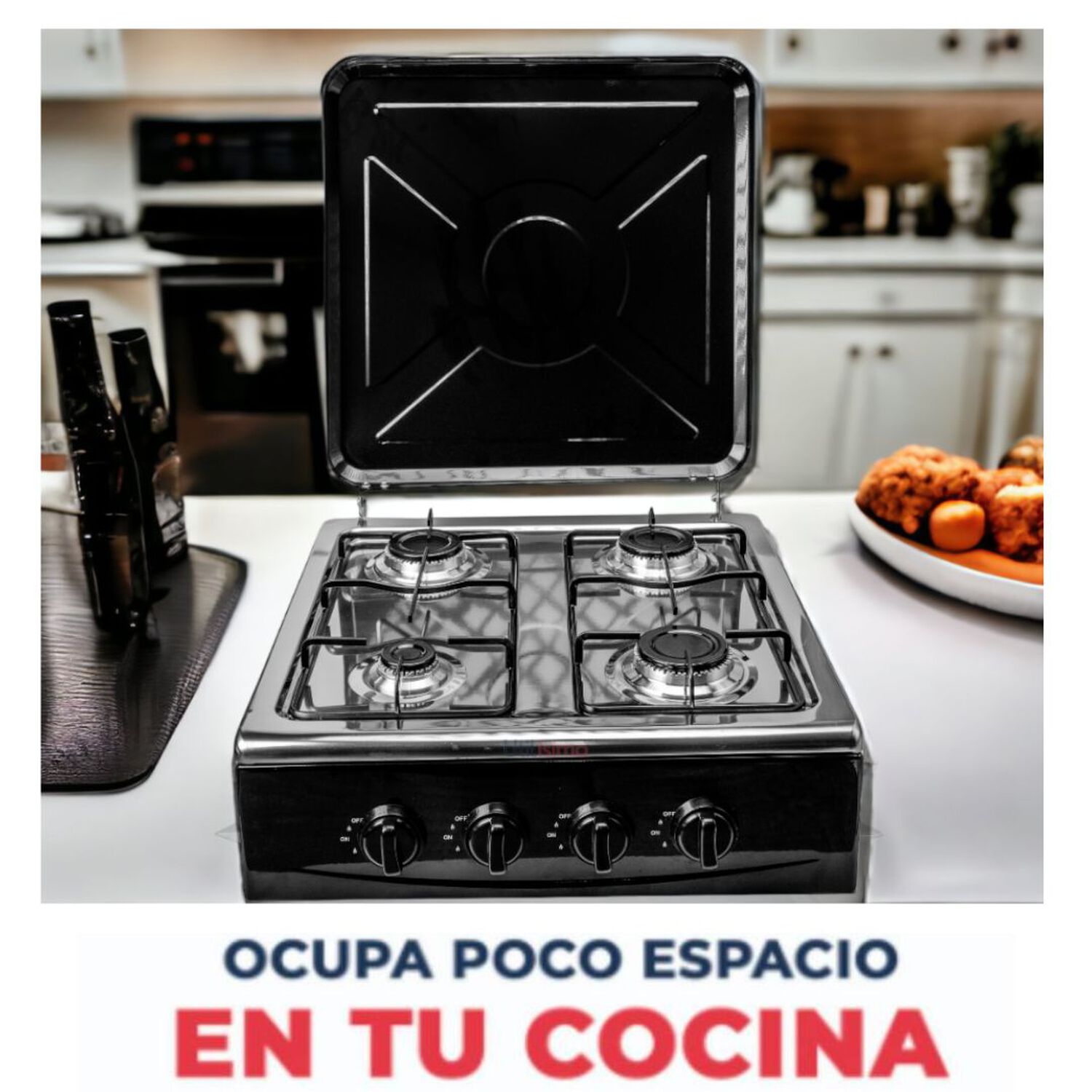 Cusimax Cocina A Gas Port&aacute;til Premium - 4 Platos image number 2.0