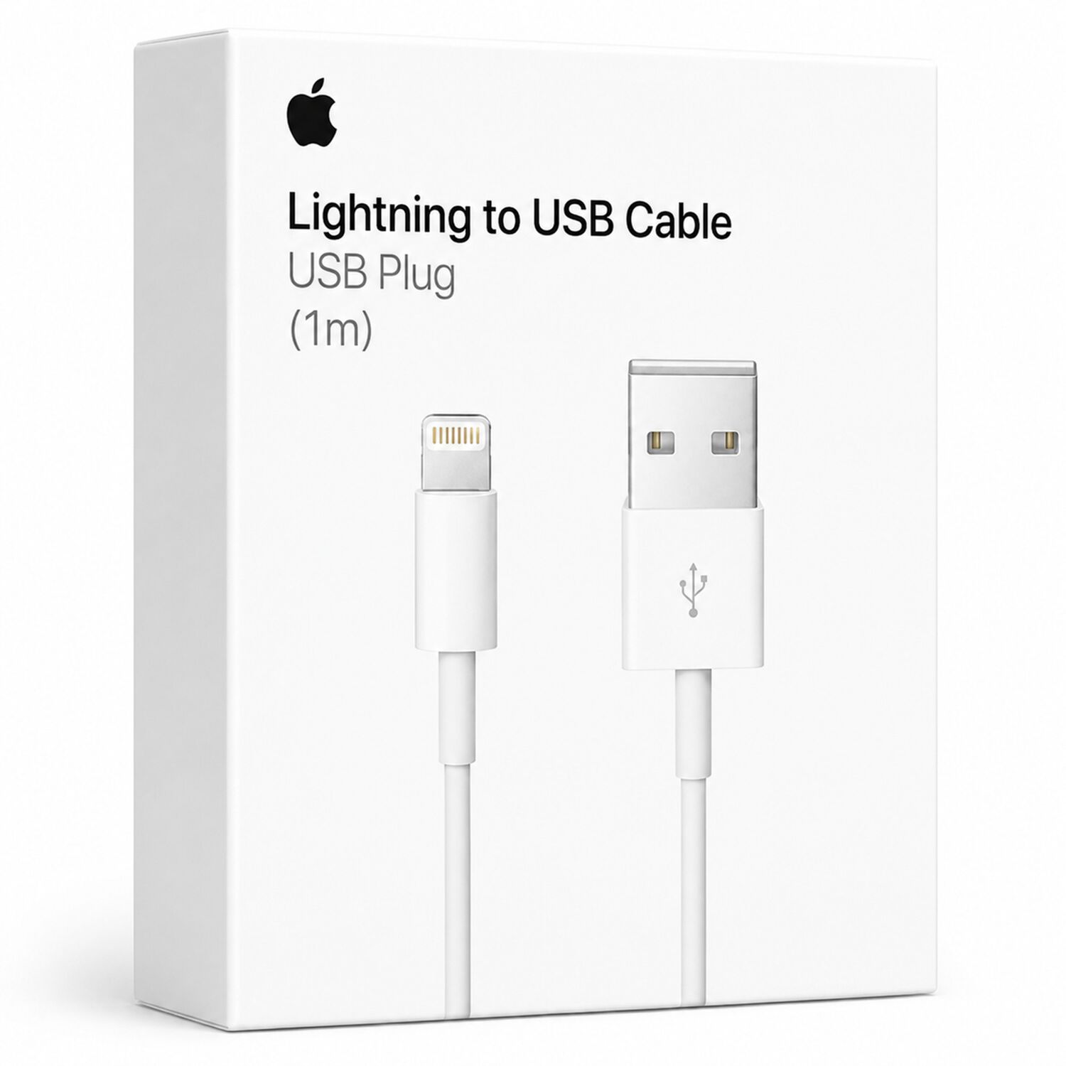 Cable De Datos Apple Lightning A Usb Original 1 Metro image number 0.0