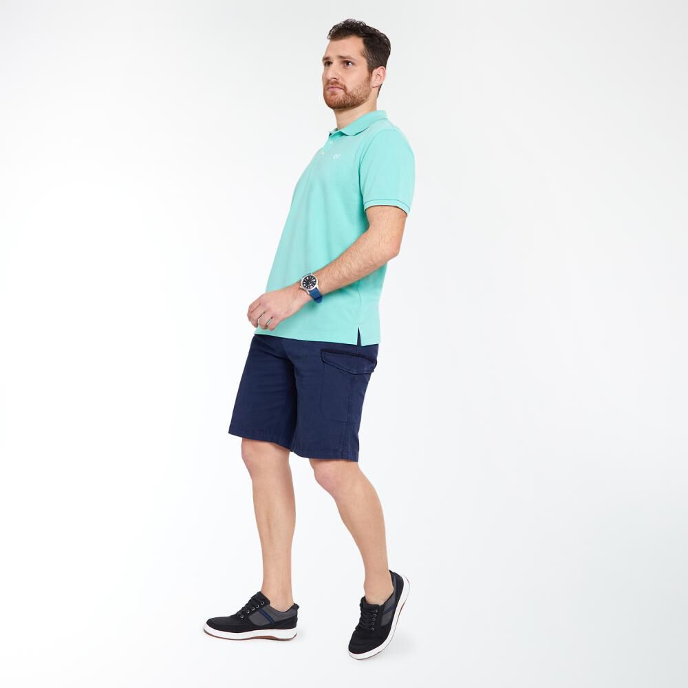 Polera Regular Manga Corta Cuello Polo Hombre Peroe image number 1.0