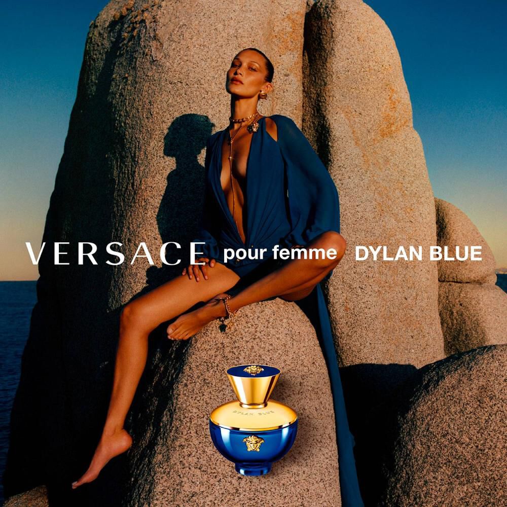 Set De Perfumería Mujer Dylan Blue Versace / 100 Ml / Edp + Shower Gel 100 Ml + Body Lotion 100 Ml + Miniatura 5 Ml image number 3.0