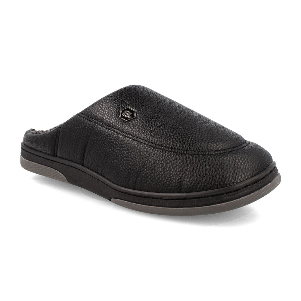 Pantufla Hombre Bata Rogers Negro image number 1.0