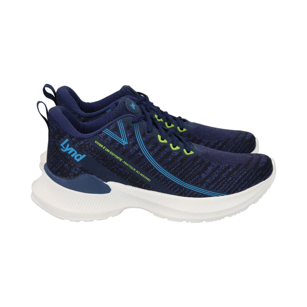 Zapatilla Hombre Sprint Azul Lynd image number 2.0