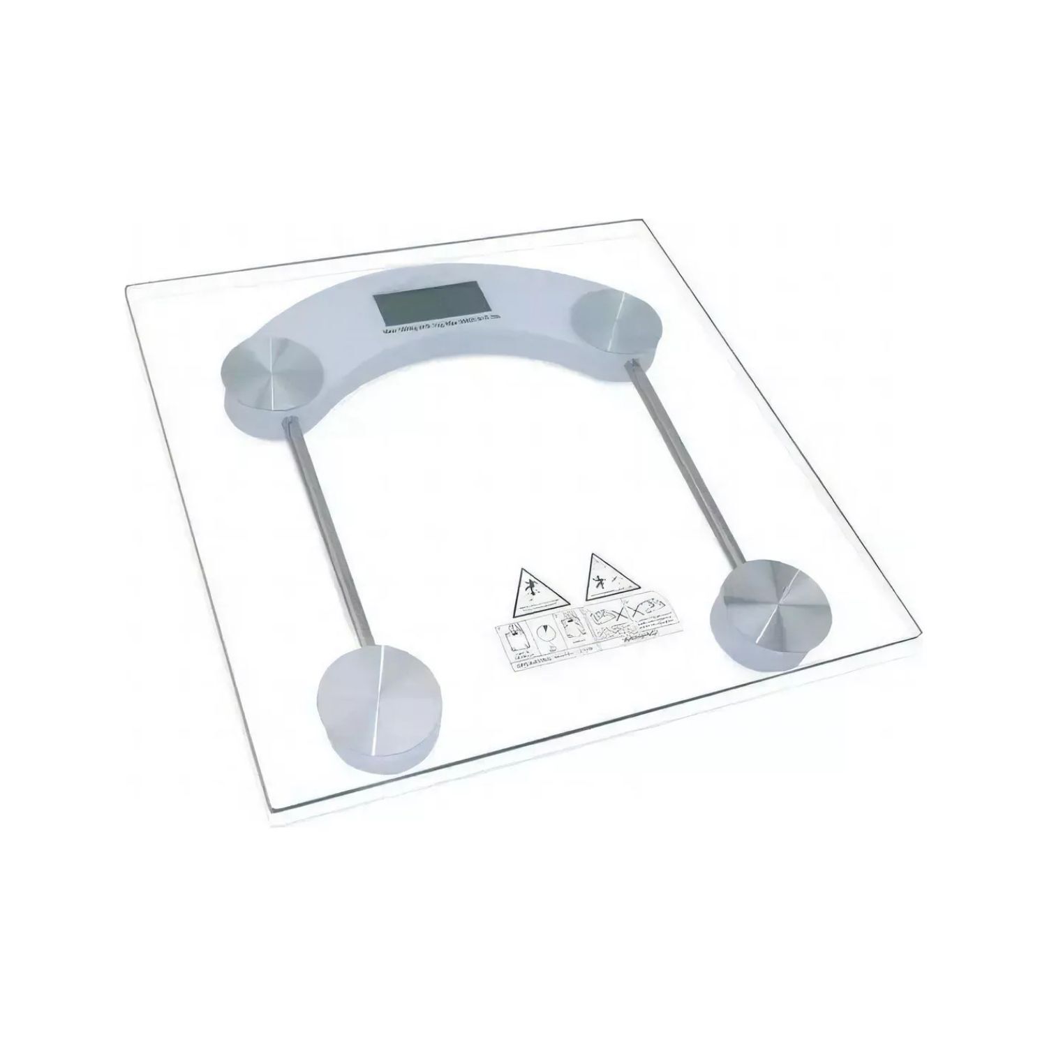 Bascula Pesa Digital Ba&ntilde;o Hasta 180kg Cuadrada Pantalla Lcd image number 1.0