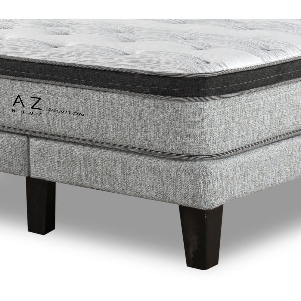 Cama Europea Az Home Boston / 2 Plazas / Base Dividida + Respaldo image number 2.0