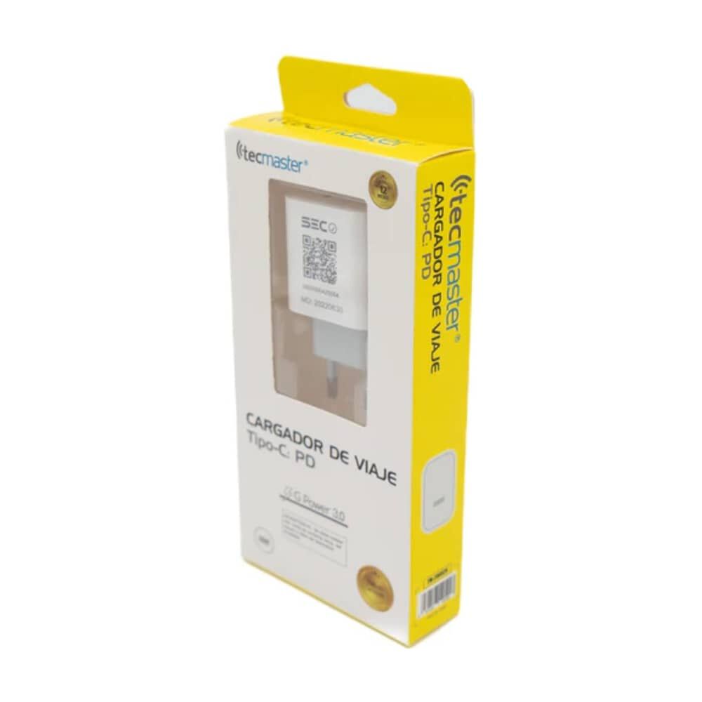 Cargador Inteligente Tipo C Para Celular Carga Rapida 20w Qc 3.0 image number 5.0