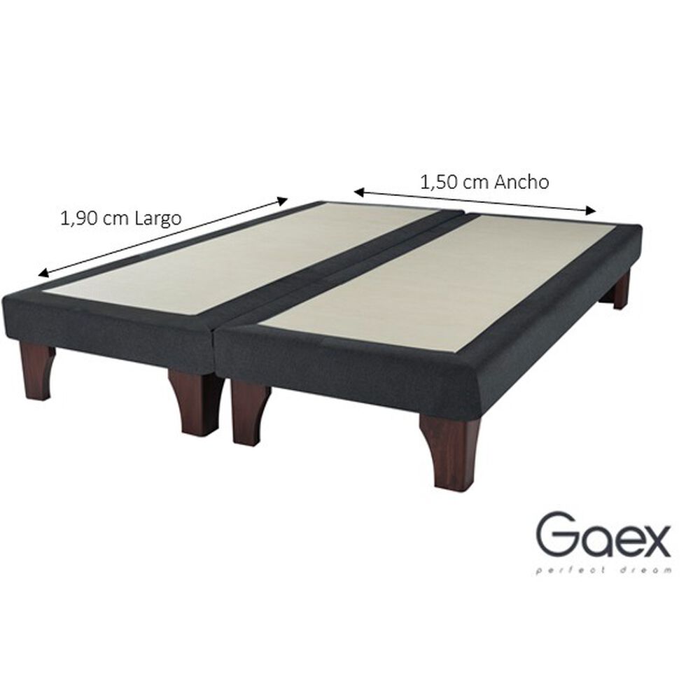 Cama Europea 2 Plazas 190 Rest Respaldo Everest image number 3.0