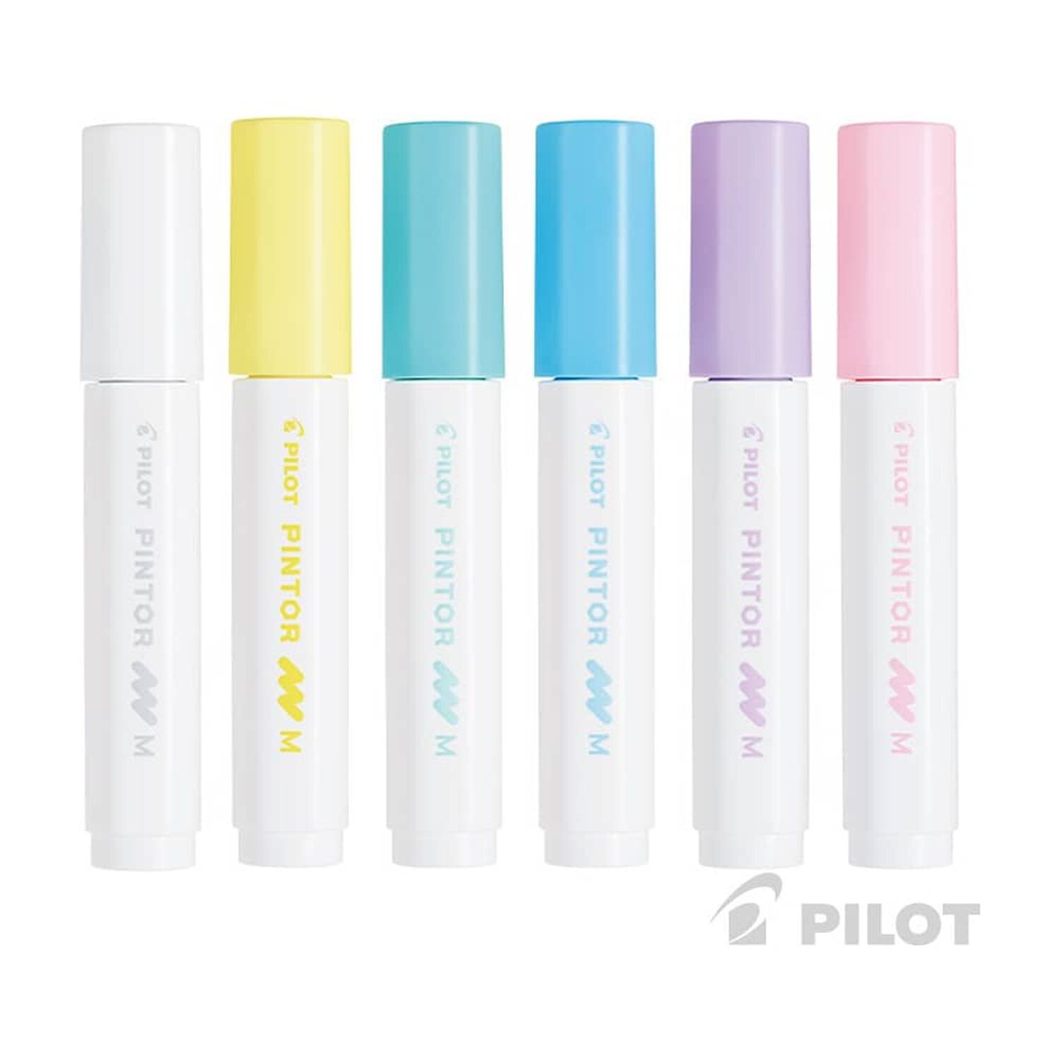 Set 6 L&aacute;pices Pintor Medio Colores Pasteles Qsize 90 image number 1.0