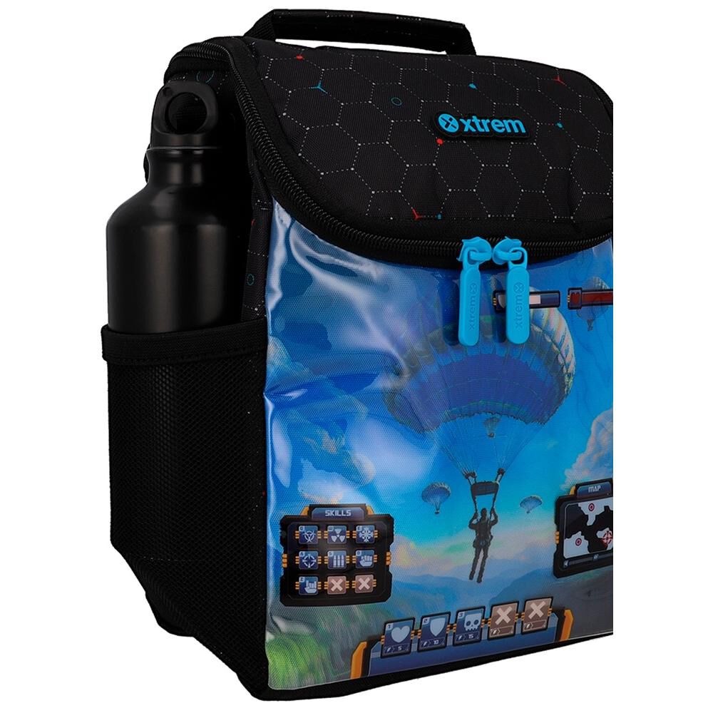 Lonchera T&eacute;rmica Xtrem Froster 6xt Videojuego Negro image number 6.0