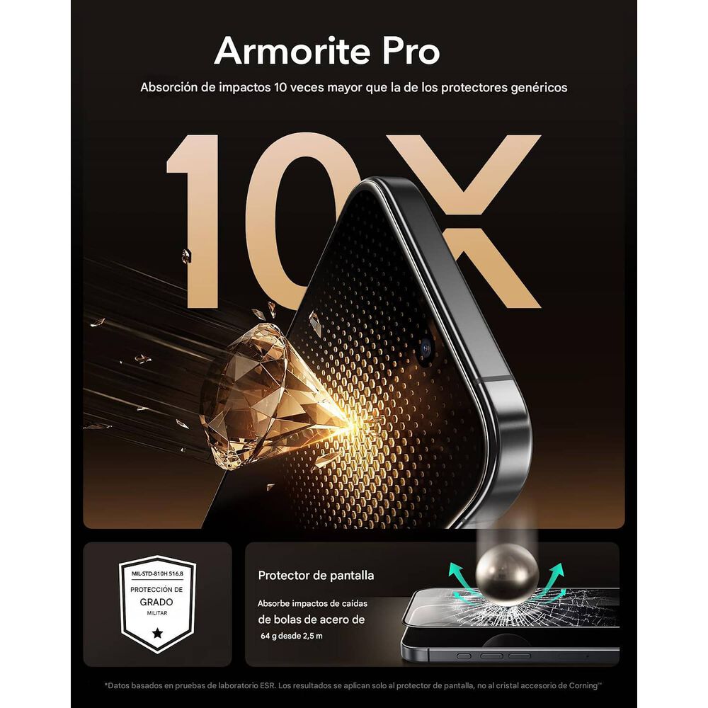 Para Iphone 17 - Vidrio Templado Blindado + Instalador image number 3.0