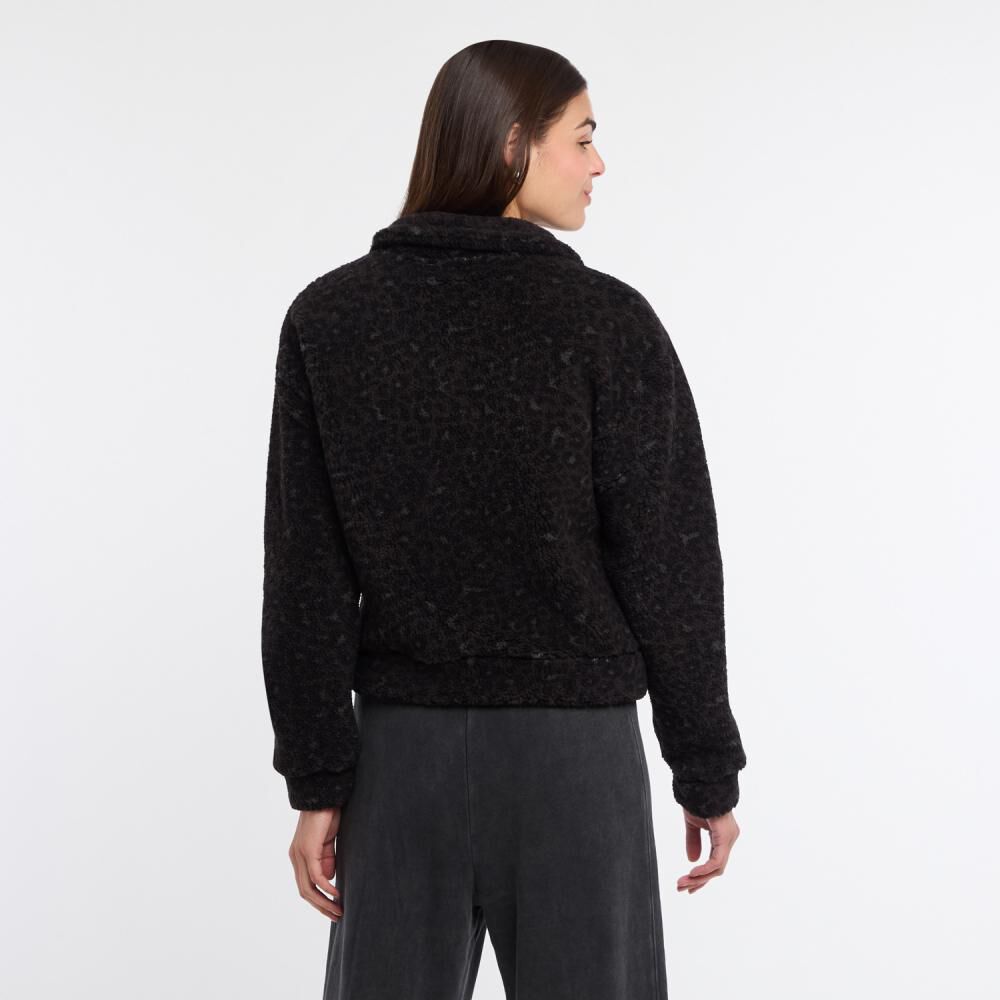 Polerón Chiporro Estampado Regular Cuello Alto Mujer Rolly Go image number 3.0