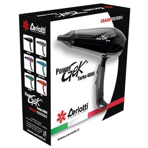 Ceriotti Secadora Power Gek Turbo 4000 Negro