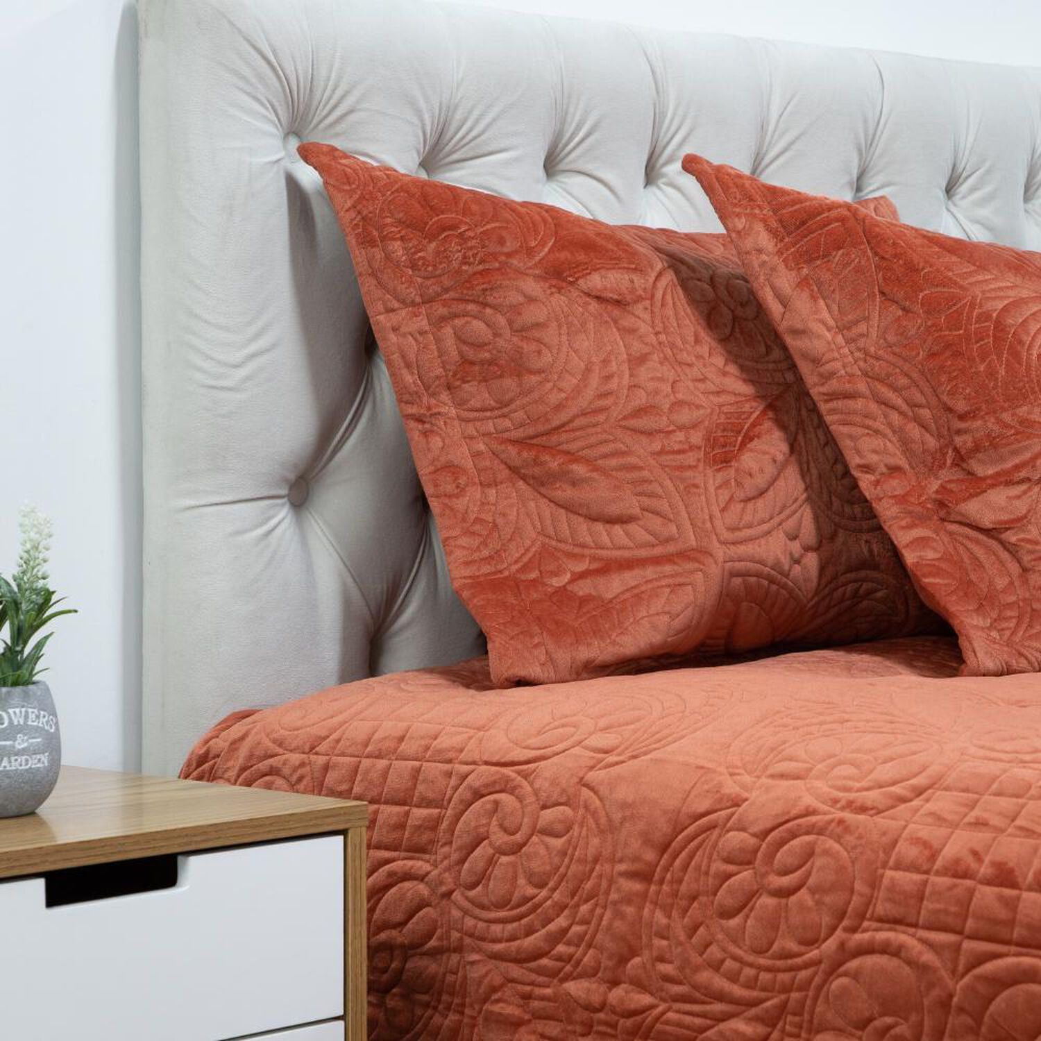 Quilt Belle Noite Velvet / 2 Plazas image number 1.0