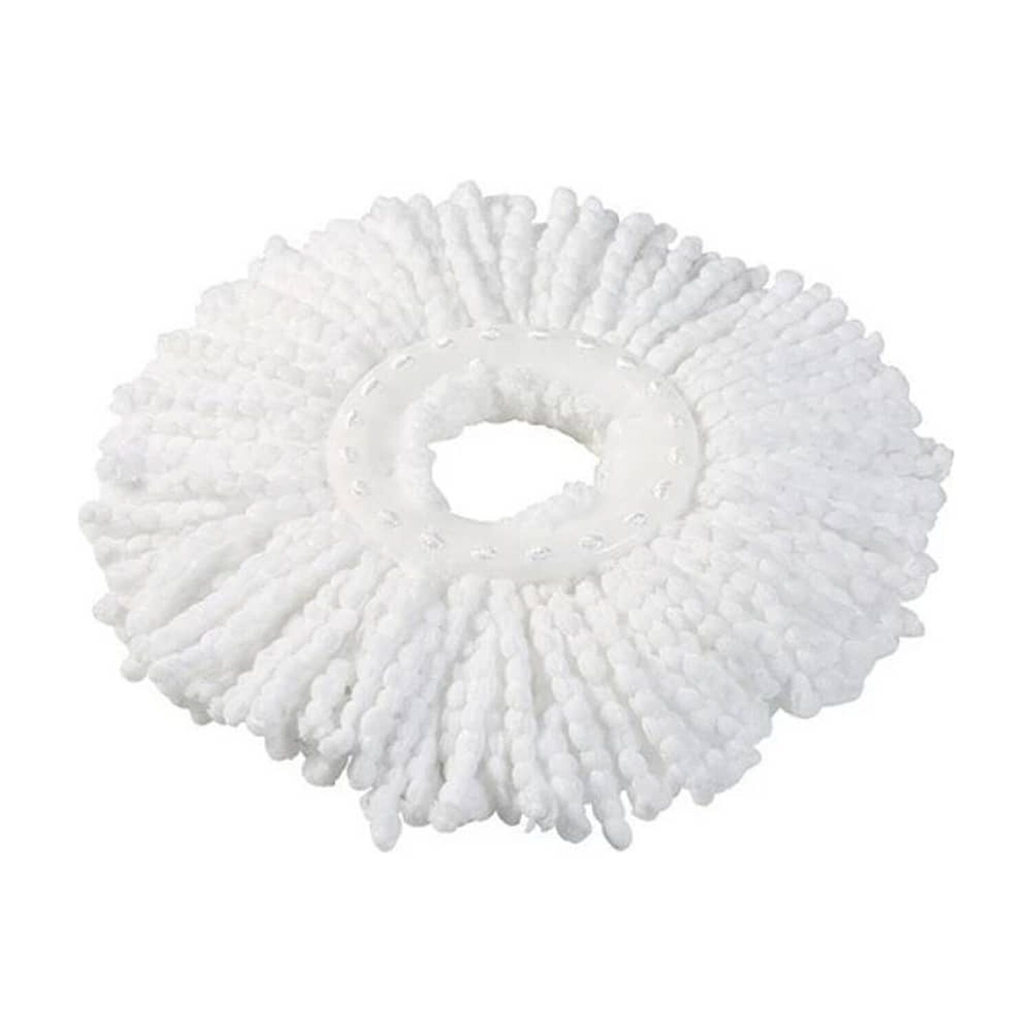 Pack 5 Repuestos Cabezal Mopa Giratoria 360 Trapeador Blanco image number 0.0