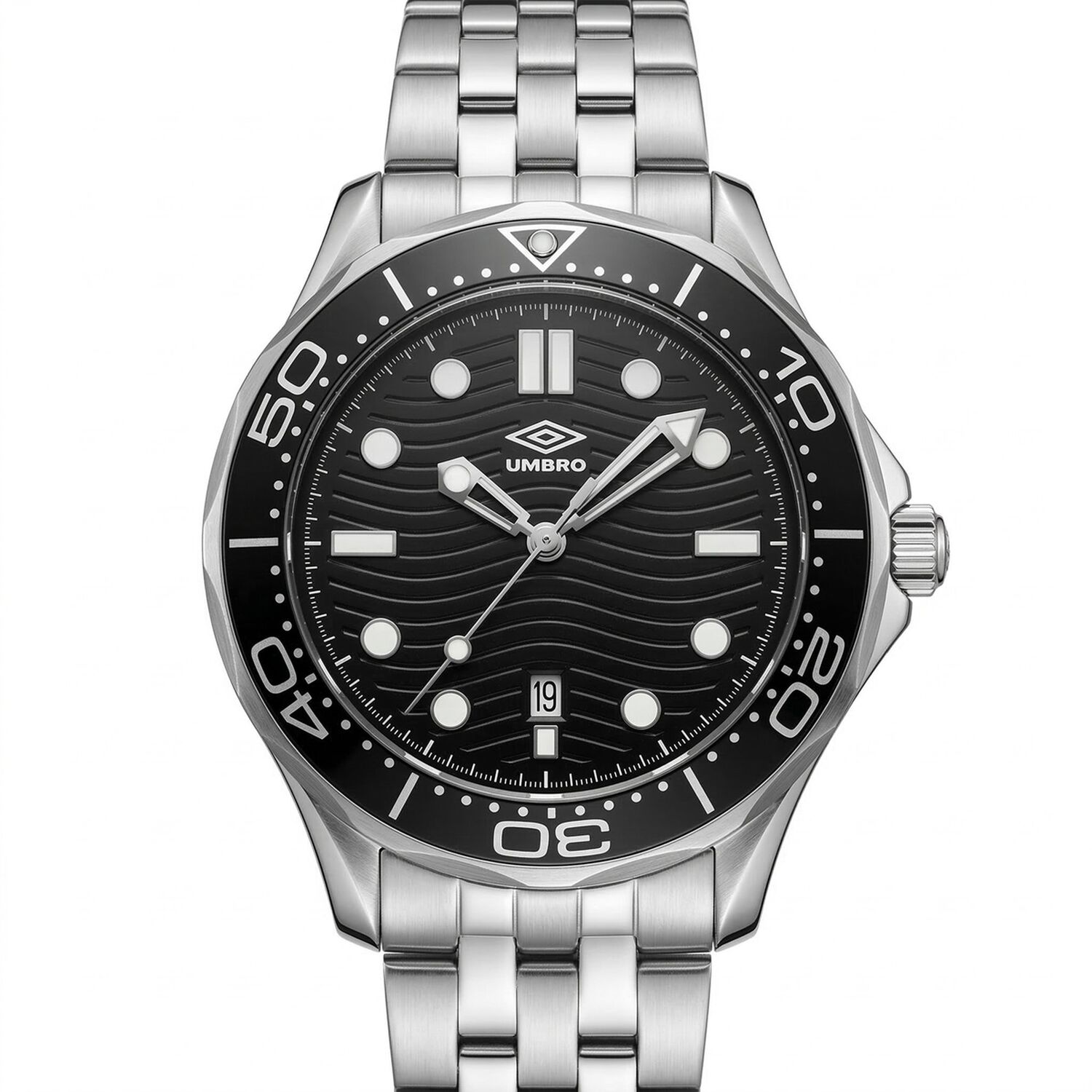Reloj An&aacute;logo Hombre Umbro Plus Plateado Umbp-1500-184 image number 0.0