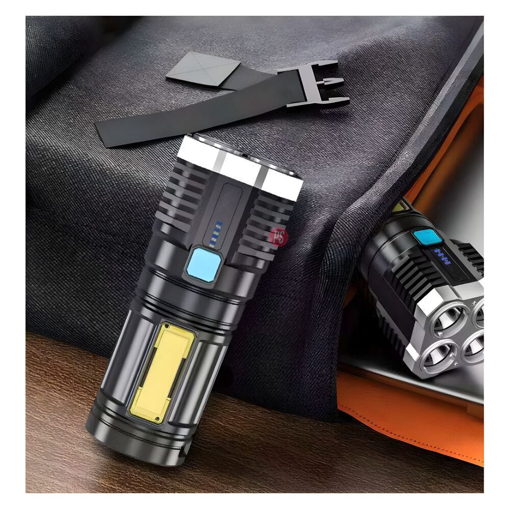 Linterna Led 500 L&uacute;menes Usb Recargable Resistente - Ps image number 2.0